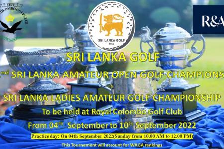 132nd Sri Lanka Amateur Golf Championship & Sri Lanka Ladies Open Amateur Championship