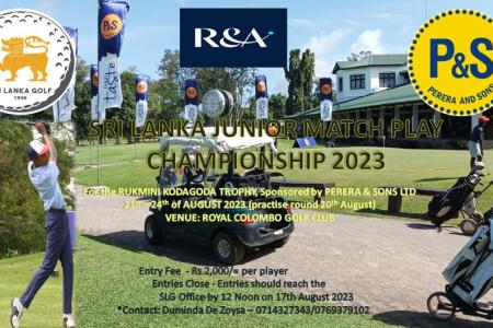 Sri Lanka Junior Match Play Championship 2023
