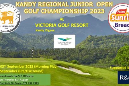 Kandy Regional Junior Open Golf Championship 2023
