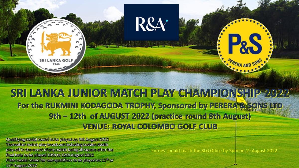 Sri Lanka Junior Match Play Championship 2022