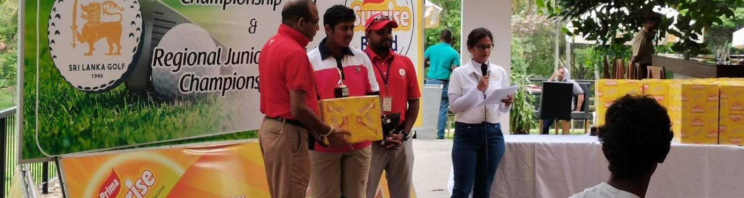 Sri Lanka Regional Junior open golf Tournament - 2022-July