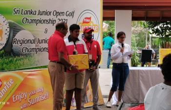 Sri Lanka Regional Junior open golf Tournament - 2022-July